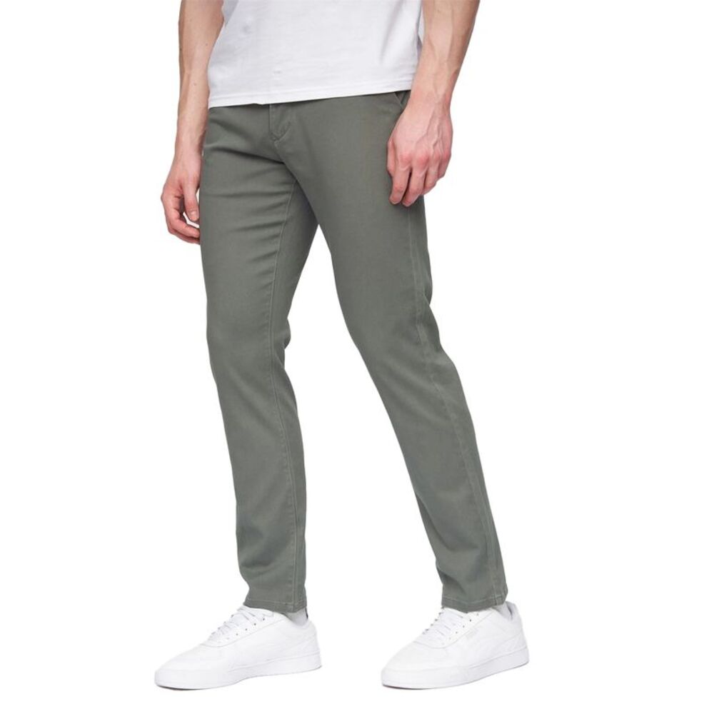 Henleys Mens Edition Chinos / Khaki Green